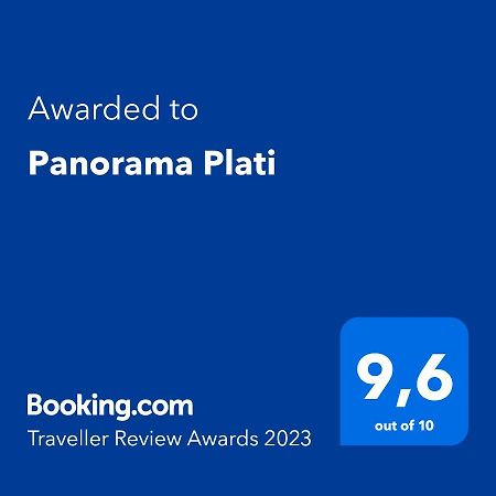 אפרטהוטל Panorama Plati מראה חיצוני תמונה