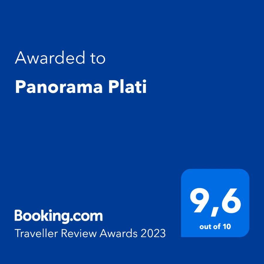 אפרטהוטל Panorama Plati מראה חיצוני תמונה